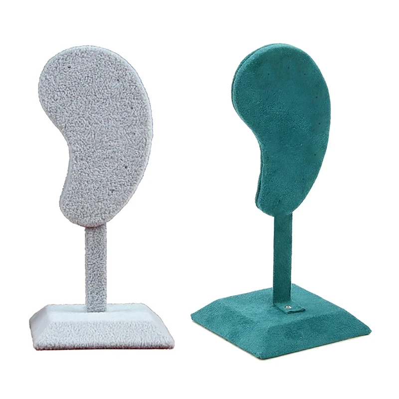 2PCS Fashion Earring Display Stand Multi-Color Microfiber Earring Holder Ear Clip Stud Jewelry Display, Gray & Green
2PCS Fashion Earring Display Stand Multi-Color Microfiber Earring Holder Ear Clip Stud Jewelry Display, Gray & Green