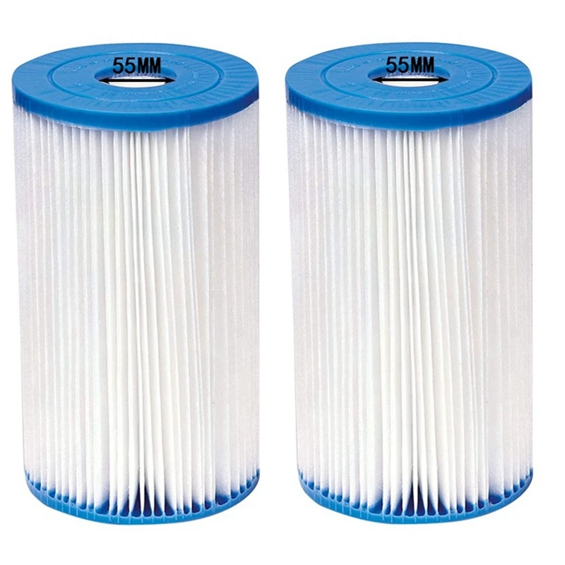 Type A Replacement Filter Cartridge Compatible For INTEX Pools, Replacement Filter Cartridge For 29000, 2 Pack
Type A Replacement Filter Cartridge Compatible For INTEX Pools, Replacement Filter Cartridge For 29000, 2 Pack