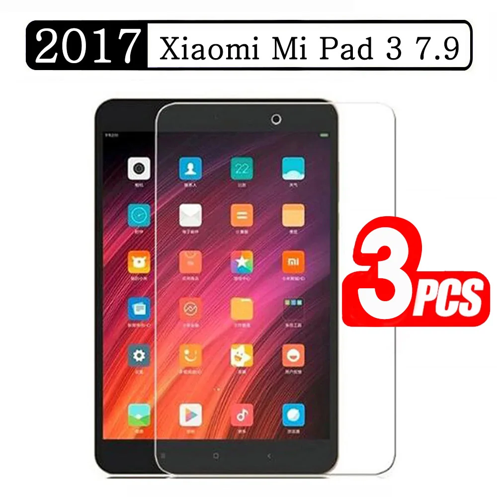 (3 Packs) Tempered Glass For Xiaomi Mi Pad 3 7.9 MiPad3 2017 Anti-Scratch Protective Screen Protector Tablet Film
(3 Packs) Tempered Glass For Xiaomi Mi Pad 3 7.9 MiPad3 2017 Anti-Scratch Protective Screen Protector Tablet Film