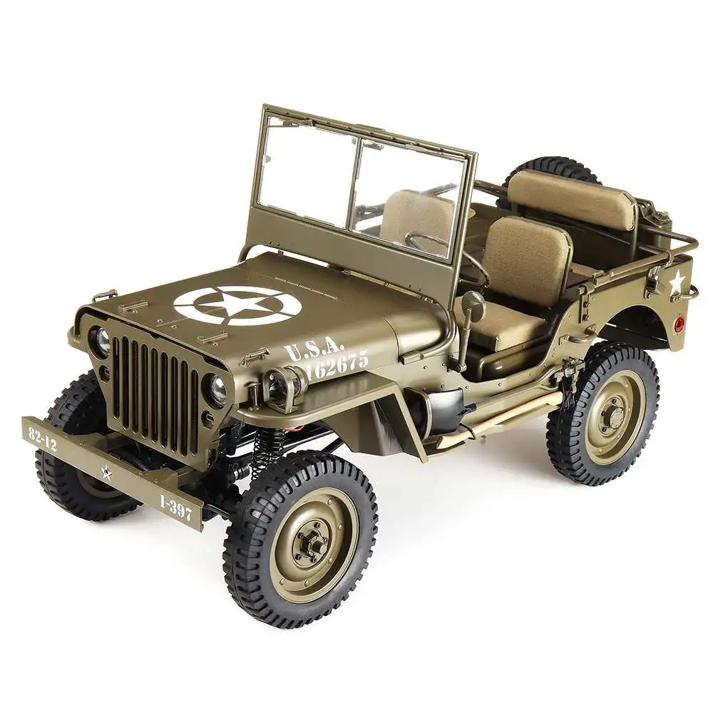 ROCHOBBY 1941 MB SCALER 1:6 RC Car 2.4Ghz 2CH Radio Controlled Car Waterproof RC Vehicle Models Fully Proportional Crawler Toys
ROCHOBBY 1941 MB SCALER 1:6 RC Car 2.4Ghz 2CH Radio Controlled Car Waterproof RC Vehicle Models Fully Proportional Crawler Toys