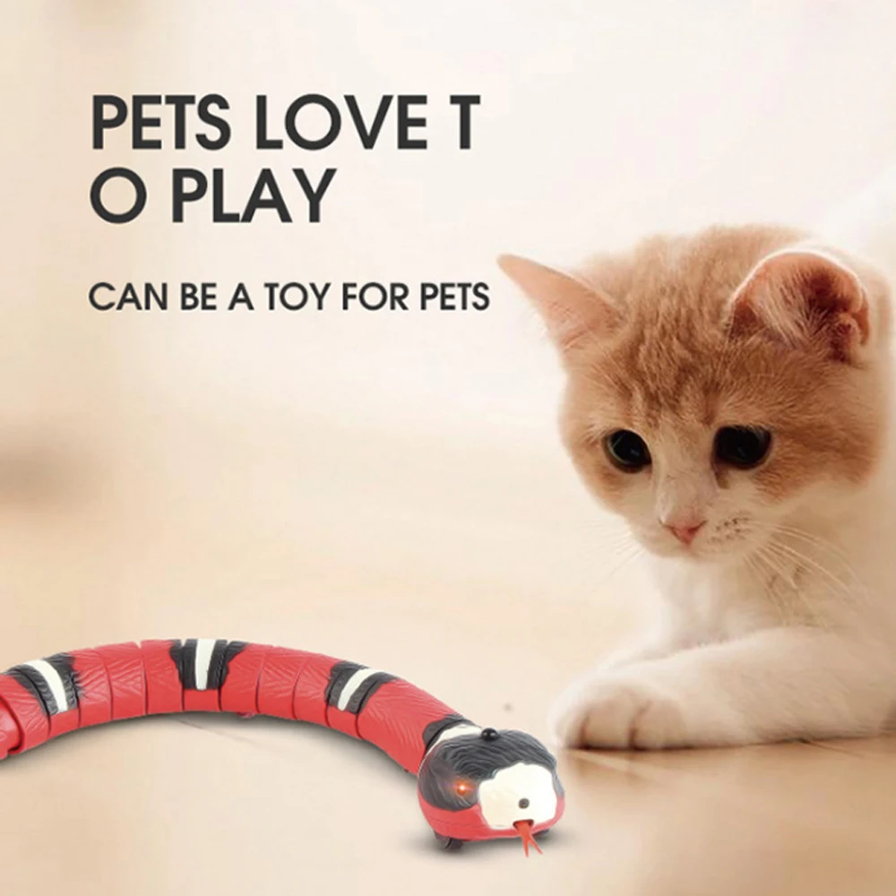 Automatic Cat Toys Eletronic Snake Interactive Toys Smart Sensing Snake Tease Toys For Cats Dogs Pet Kitten toys Pet Accessories
Automatic Cat Toys Eletronic Snake Interactive Toys Smart Sensing Snake Tease Toys For Cats Dogs Pet Kitten toys Pet Accessories