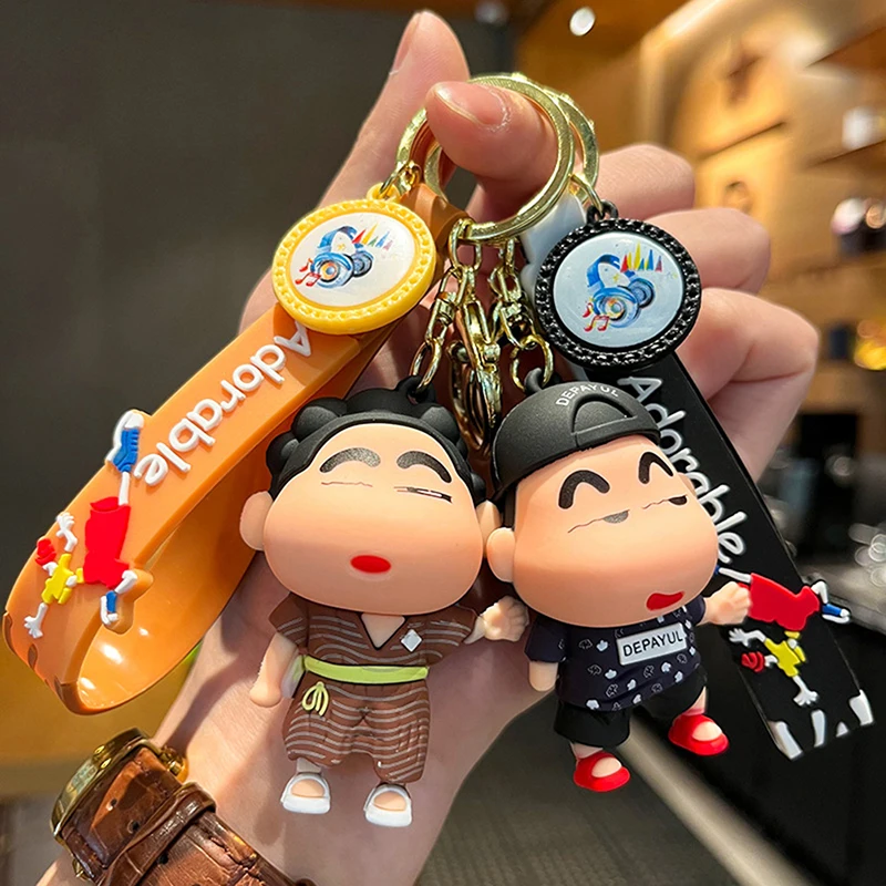 Kawaii Crayon Shin-Chan Keychain Anime Figure Bag Pendant Crayon Shin Chan Cartoon Key Chain Accessories Toys For Birthday Gift
Kawaii Crayon Shin-Chan Keychain Anime Figure Bag Pendant Crayon Shin Chan Cartoon Key Chain Accessories Toys For Birthday Gift