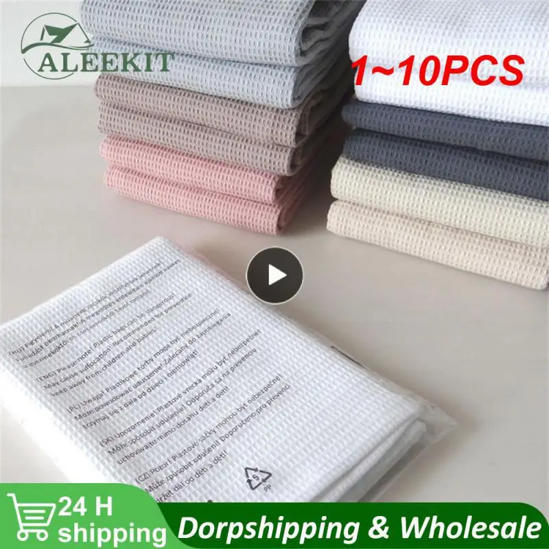 1~10PCS Dishwashing Towel Household Plain Color Absorbent Square Towel Waffles Scrubbing Cloth Kitchen Rag Thickened Pure Cotton
1~10PCS Dishwashing Towel Household Plain Color Absorbent Square Towel Waffles Scrubbing Cloth Kitchen Rag Thickened Pure Cotton