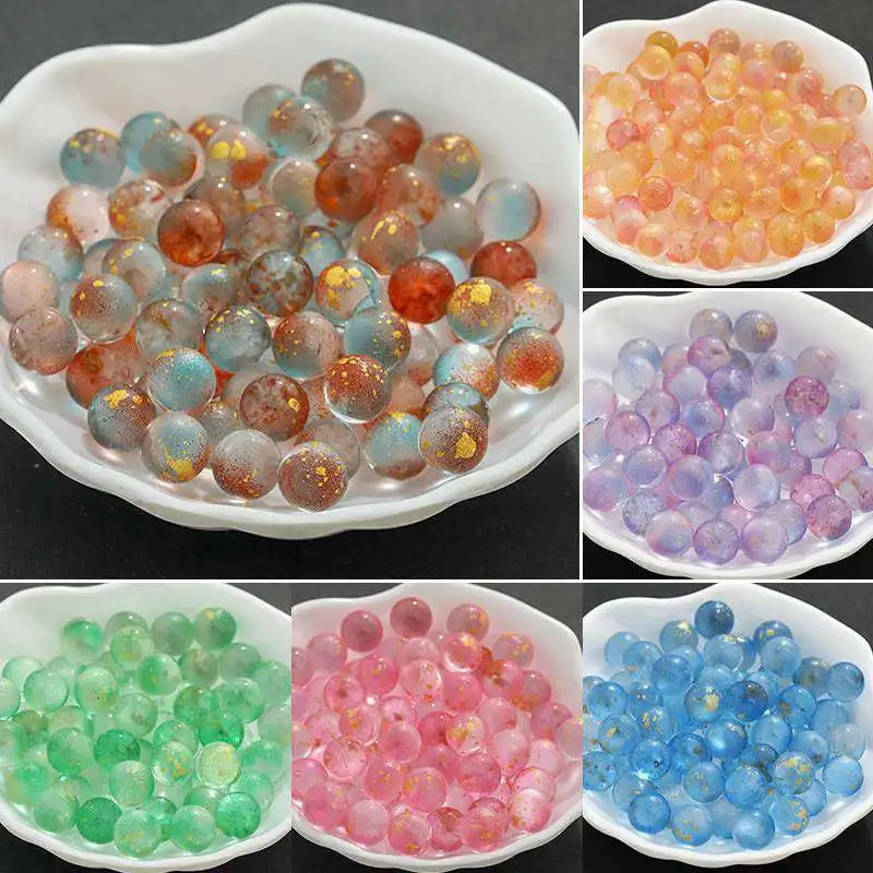 Glass Marble Glow in The Dark Bouncing Ball Home Decor Non-porous gold sprinkle beads
Glass Marble Glow in The Dark Bouncing Ball Home Decor Non-porous gold sprinkle beads