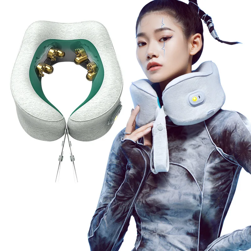 U-образная массажная подушка, массажер для плеч и шеи, многофункциональный USB массажер для шеи и плеч, электрический массажер
U-образная массажная подушка, массажер для плеч и шеи, многофункциональный USB массажер для шеи и плеч, электрический массажер