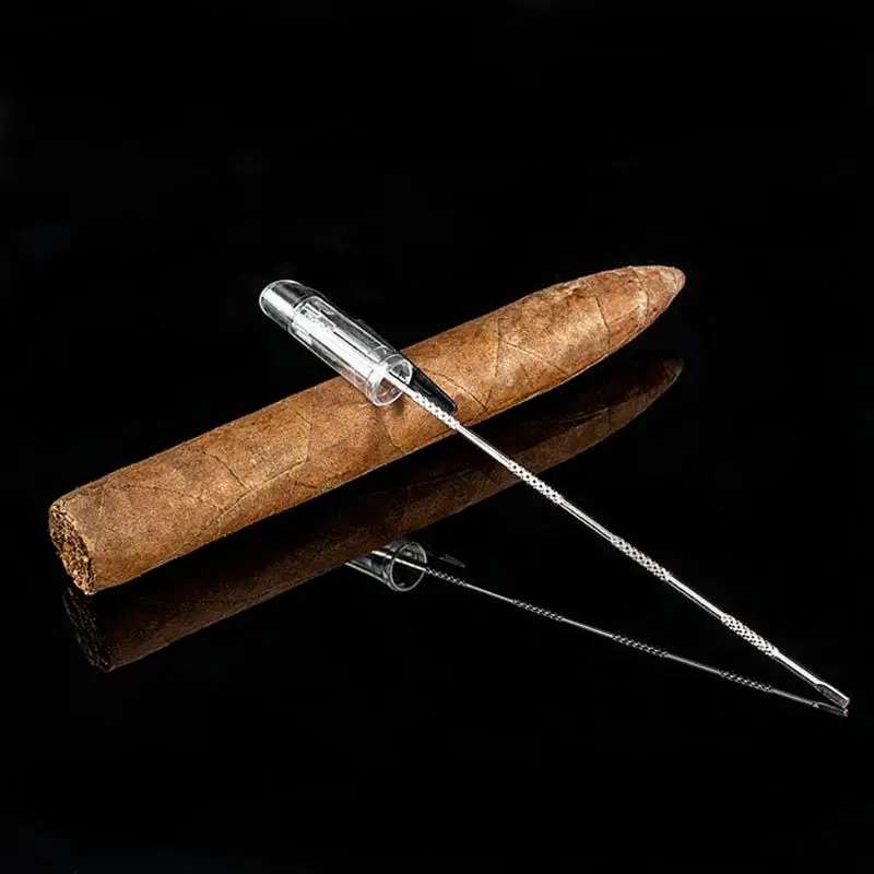 BORISTAK Cigar Needle Drill for Various Sizes Cigars Stainless Steel Cigar Puncher Sigars Scissors Travel Smoking Accessories
BORISTAK Cigar Needle Drill for Various Sizes Cigars Stainless Steel Cigar Puncher Sigars Scissors Travel Smoking Accessories