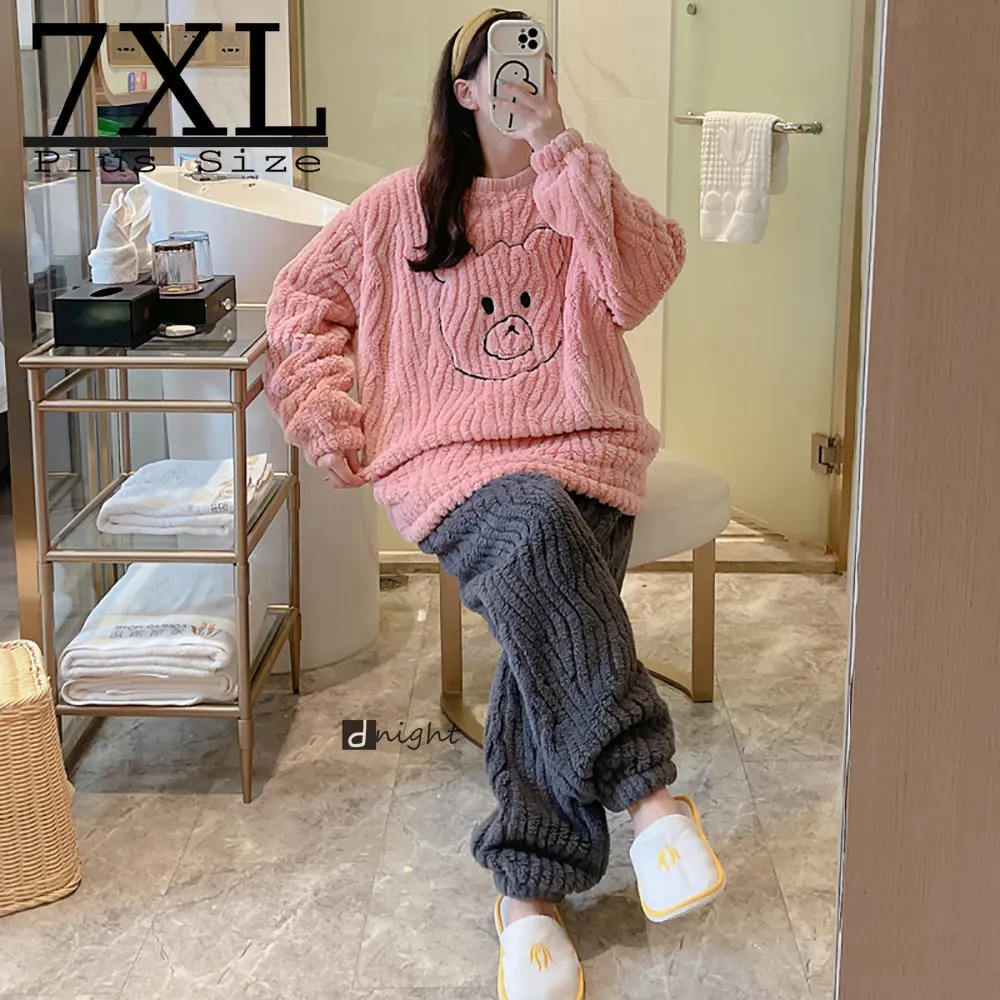 Зимний костюм, пижама, искусственный Коралл, Женская фланелевая Теплая Флисовая одежда для отдыха, пижамы, ночная рубашка, размер, женская з...
Зимний костюм, пижама, искусственный Коралл, Женская фланелевая Теплая Флисовая одежда для отдыха, пижамы, ночная рубашка, размер, женская з...