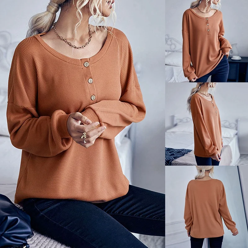 ASDS-Brown Knitted Sweaters Women New Winter Loose Solid Ladies Pullovers Warm Casual Knitwear
ASDS-Brown Knitted Sweaters Women New Winter Loose Solid Ladies Pullovers Warm Casual Knitwear