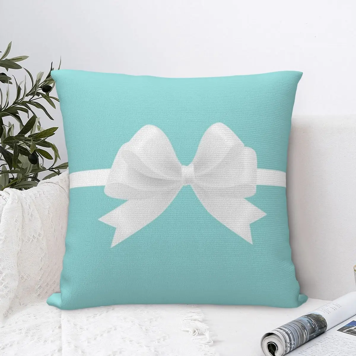 Turquoise White Bow Square Pillowcase Cushion Cover Comfort Pillow Case Polyester Throw Pillow cover For Home Sofa Living Room
Turquoise White Bow Square Pillowcase Cushion Cover Comfort Pillow Case Polyester Throw Pillow cover For Home Sofa Living Room