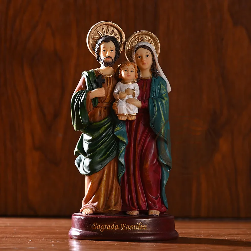 Jesus Family Statue Decoration Christian Religious Home Decoration Accessories Crafts Jesus Statue Desk Decor Crafts Supplies
Jesus Family Statue Decoration Christian Religious Home Decoration Accessories Crafts Jesus Statue Desk Decor Crafts Supplies
