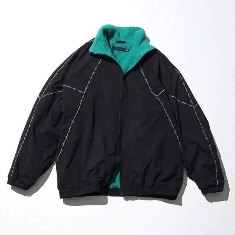2023 Men's Jacket Autumn/Winter Japanese Polar Fleece Thickened Standing Collar Lamb Fleece Warm Coat for Women Casual Jackets
2023 Men's Jacket Autumn/Winter Japanese Polar Fleece Thickened Standing Collar Lamb Fleece Warm Coat for Women Casual Jackets