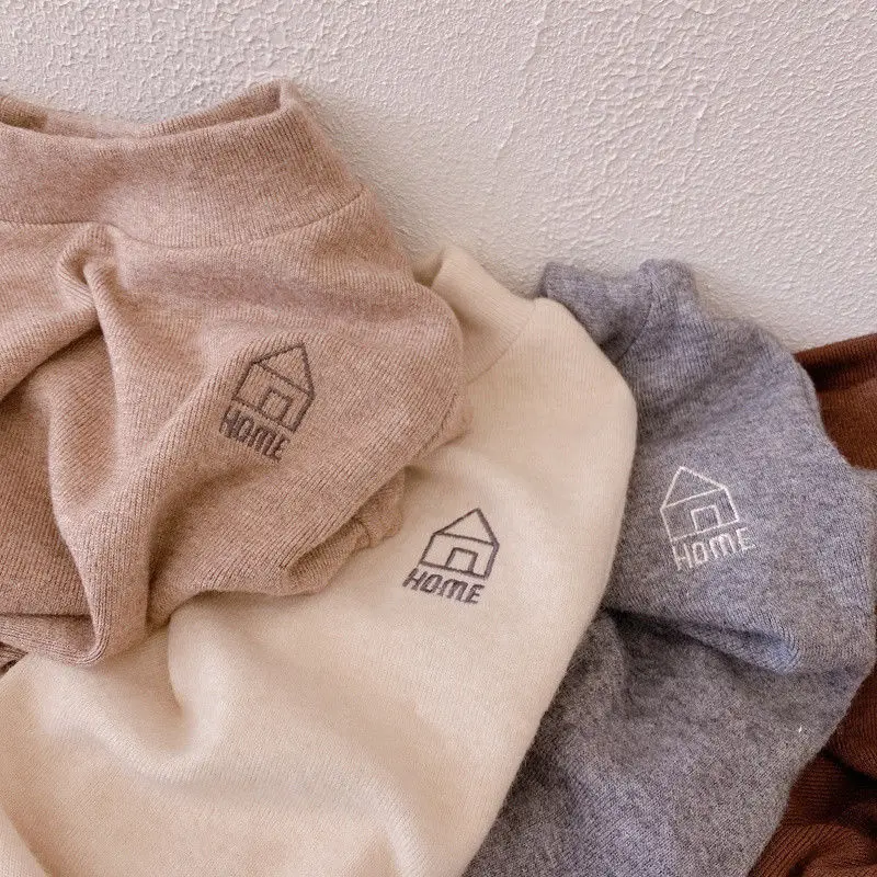 Children'S Bottoming Shirt Autumn And Winter New Small Children Half High Collar Warm Inner Baby Tops Boys Long-Sleeved Sweater
Children'S Bottoming Shirt Autumn And Winter New Small Children Half High Collar Warm Inner Baby Tops Boys Long-Sleeved Sweater
