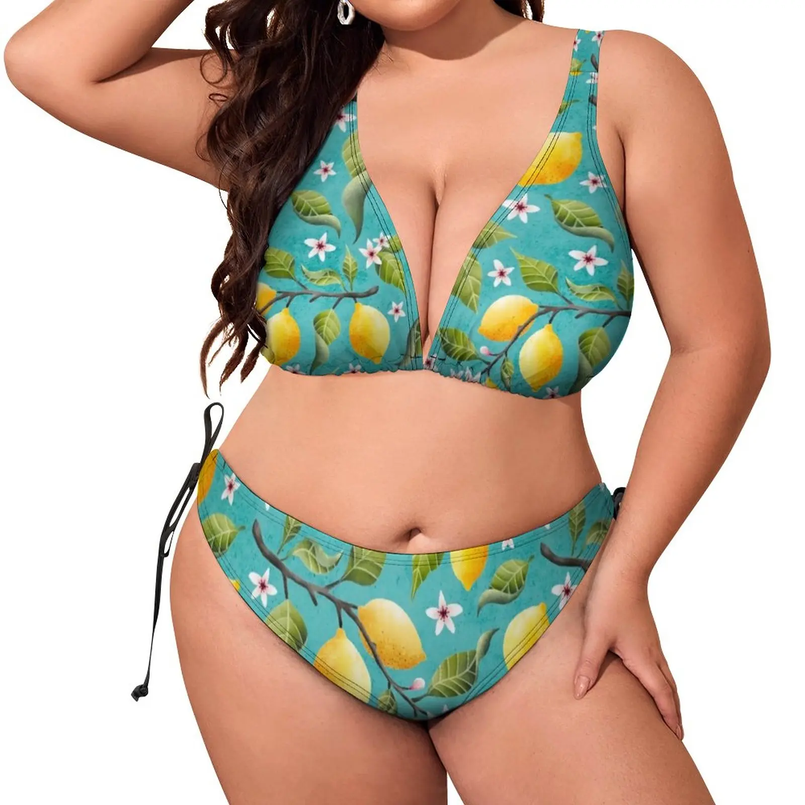 Lemon Tree Bikini Swimsuit Push Up Floral Leaf Print Bikini Set Trendy Swimwear Pattern Bathing Suit Biquini Birthday Present
Lemon Tree Bikini Swimsuit Push Up Floral Leaf Print Bikini Set Trendy Swimwear Pattern Bathing Suit Biquini Birthday Present