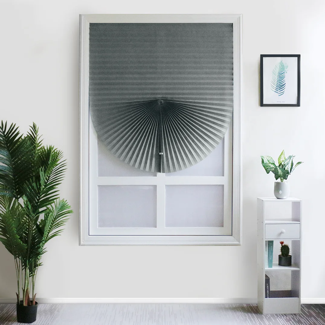 Adhesive Window Shades Non-woven Fabric Pleated Zebra Blinds Roller Room Blackout Curtain for Bedroom Living Room Balcony
Adhesive Window Shades Non-woven Fabric Pleated Zebra Blinds Roller Room Blackout Curtain for Bedroom Living Room Balcony