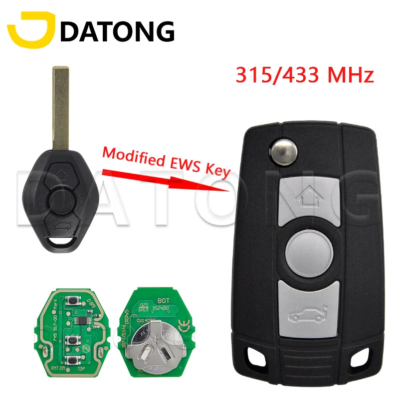 Datong World Car Remote Key For BMW X3 X5 Z3 Z4 1 3 5 7 Series E38 E39 E46 ID44 PCF7935AA Original Chip 315/434 Mhz Modified Key
Datong World Car Remote Key For BMW X3 X5 Z3 Z4 1 3 5 7 Series E38 E39 E46 ID44 PCF7935AA Original Chip 315/434 Mhz Modified Key