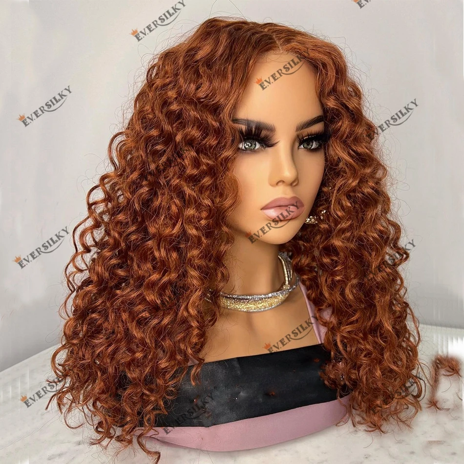 Ginger Jerry Curl Remy Brazilian Human Hair Lace Front Wig for Women 360 Lace Frontal Pre Plucked Hairline 180 Density Wig
Ginger Jerry Curl Remy Brazilian Human Hair Lace Front Wig for Women 360 Lace Frontal Pre Plucked Hairline 180 Density Wig