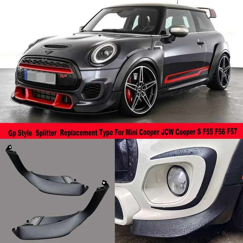 Спортивный стиль GP ABS мраморный сменный спойлер на передний бампер для Mini Cooper F56 F55 F57 JCW Cooper S
Спортивный стиль GP ABS мраморный сменный спойлер на передний бампер для Mini Cooper F56 F55 F57 JCW Cooper S