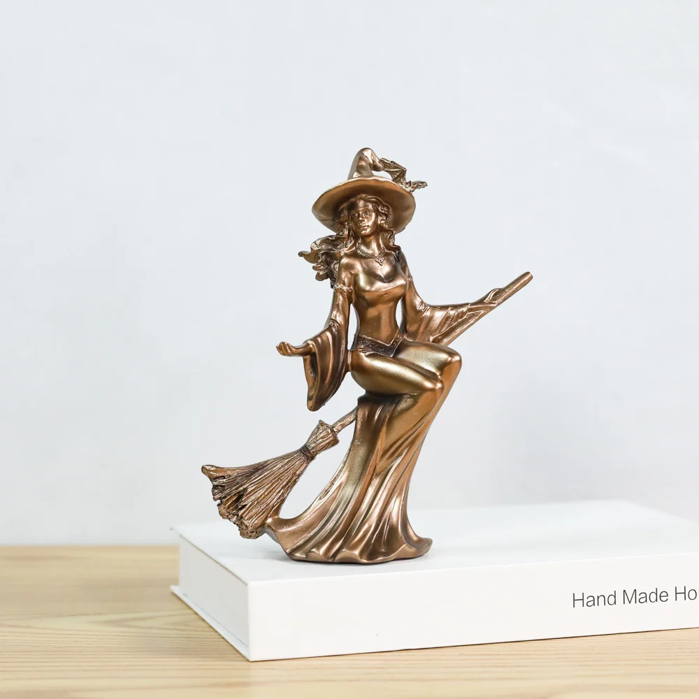 Nordic Rtro Witch Doll Statue Craft Home Accessories Desk Kids Room Decor Fairy Resin Garden Sculpture Gift Easter Accessori
Nordic Rtro Witch Doll Statue Craft Home Accessories Desk Kids Room Decor Fairy Resin Garden Sculpture Gift Easter Accessori