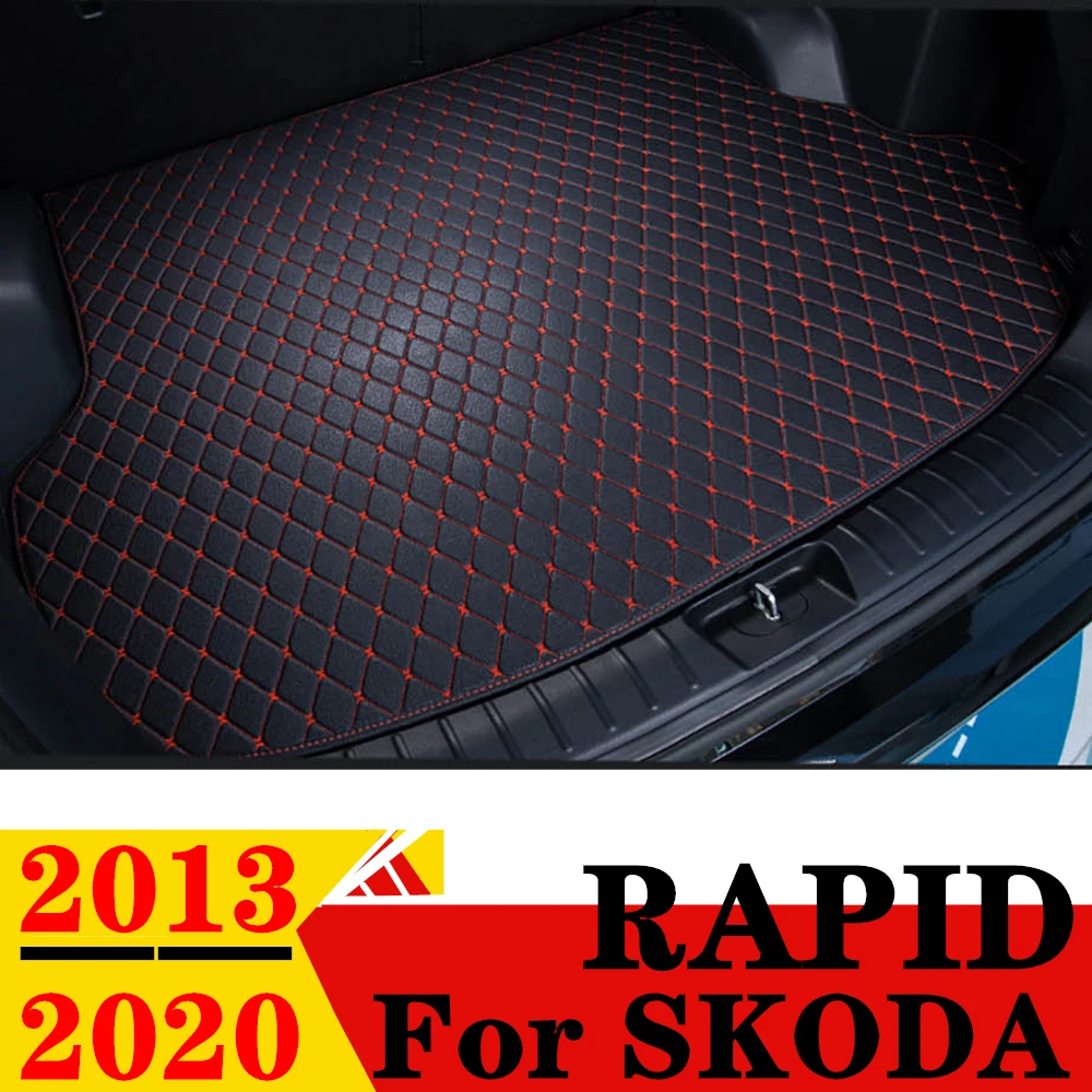 Car Trunk Mat For SKODA Rapid 2013-2020 All Weather XPE Flat Side Rear Cargo Cover Carpet Liner Tail Parts Boot Luggage Pad
Car Trunk Mat For SKODA Rapid 2013-2020 All Weather XPE Flat Side Rear Cargo Cover Carpet Liner Tail Parts Boot Luggage Pad