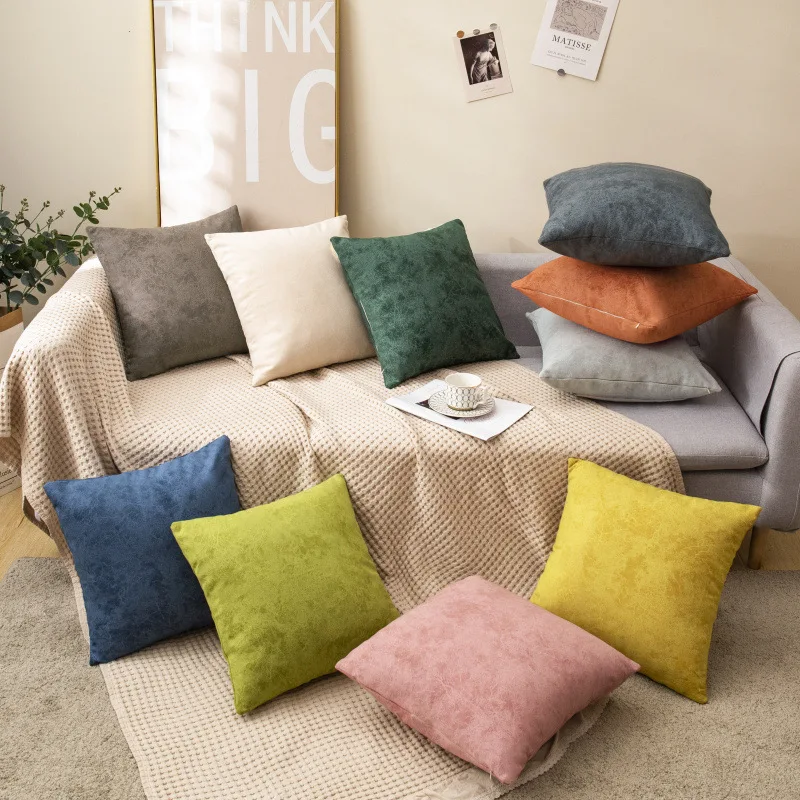 Velvet Cushion Cover Throw Pillows Solid Color Pillowcase Home Decorative Sofa Bed Cojines Decor Pillow Case 45x45CM Wholesale
Velvet Cushion Cover Throw Pillows Solid Color Pillowcase Home Decorative Sofa Bed Cojines Decor Pillow Case 45x45CM Wholesale