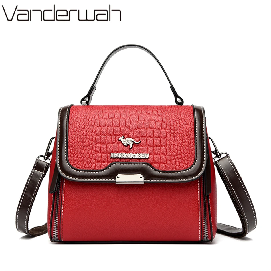 Luxury PU Leather Handbags Purses Women Shoulder Bag Casual Tote Crossbody Top-Handle Bags Designer Female Messenger Sac A Main
Luxury PU Leather Handbags Purses Women Shoulder Bag Casual Tote Crossbody Top-Handle Bags Designer Female Messenger Sac A Main