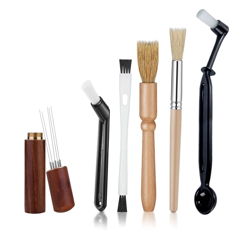 Espresso Coffee Stirrer Hand Tampers Coffee Stirring Needle Type Distributor With Cleaning Brush
Espresso Coffee Stirrer Hand Tampers Coffee Stirring Needle Type Distributor With Cleaning Brush