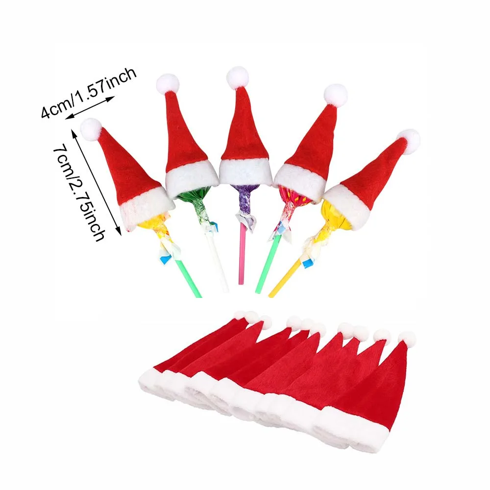Рождественские мини-шапочки
Рождественские мини-шапочки