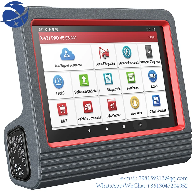 Launch X431 PRO S Diagun V Full System Scan Tool automotive scanner x-431pro v4.0 obd scanner x431 with 2 Years Free Update
Launch X431 PRO S Diagun V Full System Scan Tool automotive scanner x-431pro v4.0 obd scanner x431 with 2 Years Free Update