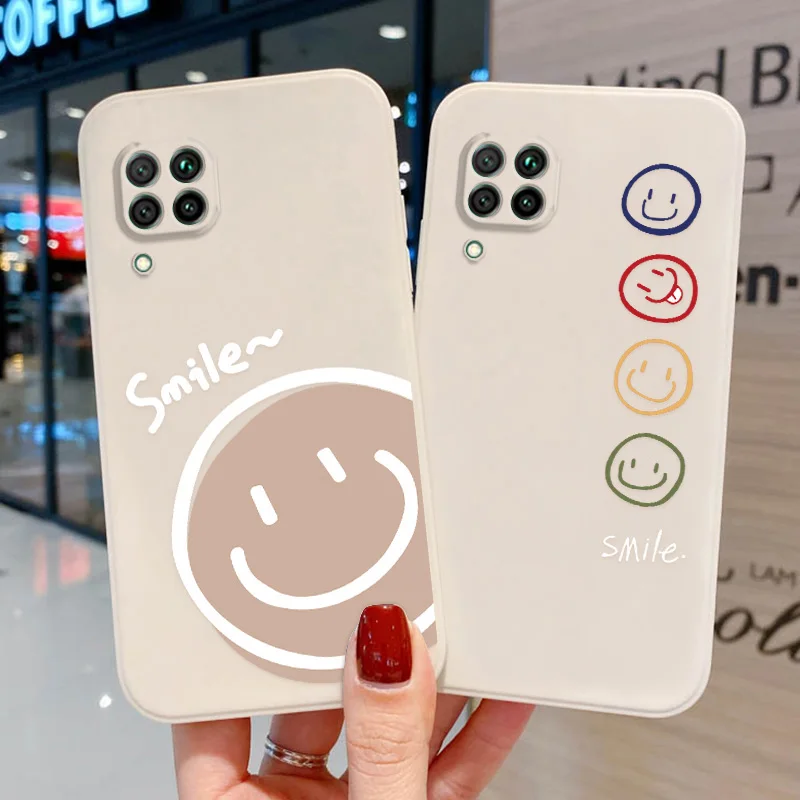Smile Face Case For Huawei P30 Pro Case Soft Back Cover Honor 50 20 8A P Smart 2021 Y5 Prime 2018 Y6 2019 P50 Pro P40 Lite Funda
Smile Face Case For Huawei P30 Pro Case Soft Back Cover Honor 50 20 8A P Smart 2021 Y5 Prime 2018 Y6 2019 P50 Pro P40 Lite Funda