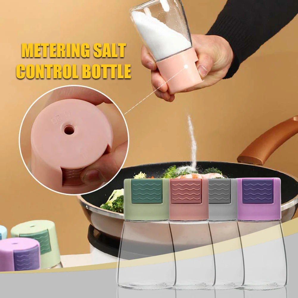 Metering Salt Shaker Push Sugar Bottle Spice Pepper Shaker Duster Kitchen Salt Dispenser Seasoning Organizer Condiment Dispenser
Metering Salt Shaker Push Sugar Bottle Spice Pepper Shaker Duster Kitchen Salt Dispenser Seasoning Organizer Condiment Dispenser