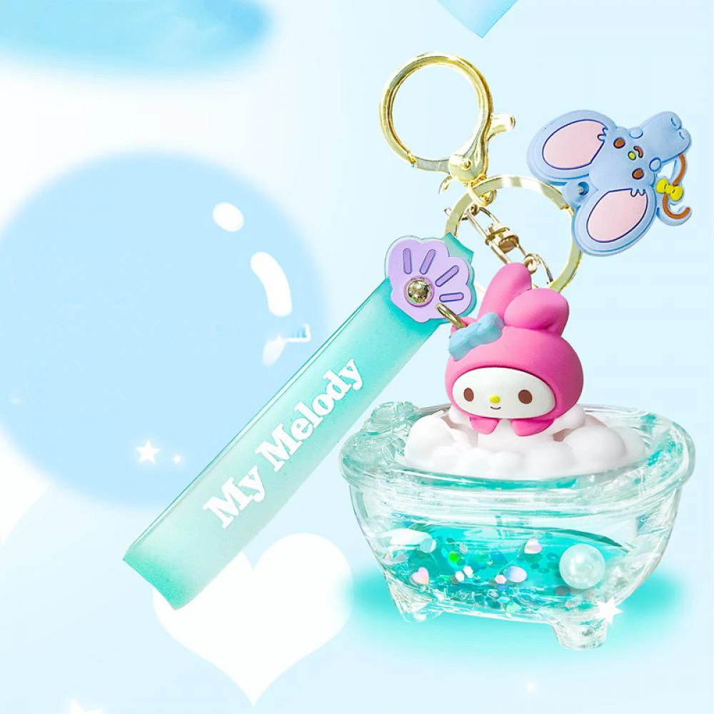 Sanrioed Anime Kawaii Into Oil I Love Bath Series Cinnamoroll Mymelody Kuromi Key Chain Bag Pendant Jewelry Fashion Girl Gift
Sanrioed Anime Kawaii Into Oil I Love Bath Series Cinnamoroll Mymelody Kuromi Key Chain Bag Pendant Jewelry Fashion Girl Gift