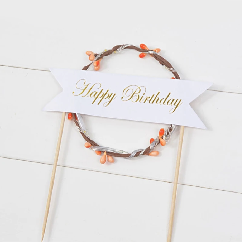 5pcs Flower Garland Theme LED Light Garland Vine Happy Birthday Wedding Birthday Party Cake Topper Decoration 
5pcs Flower Garland Theme LED Light Garland Vine Happy Birthday Wedding Birthday Party Cake Topper Decoration