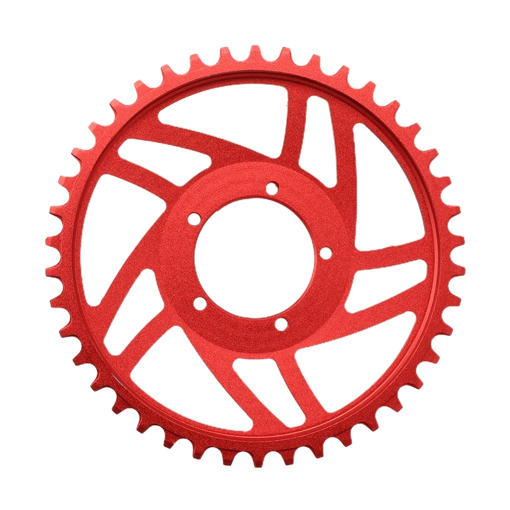 E-bike 42T Chain Ring Offset Correction For BAFANG BBS01 BBS02 Blue/Red Electric Bicycle Chainring Crankset Cycling Accessories
E-bike 42T Chain Ring Offset Correction For BAFANG BBS01 BBS02 Blue/Red Electric Bicycle Chainring Crankset Cycling Accessories