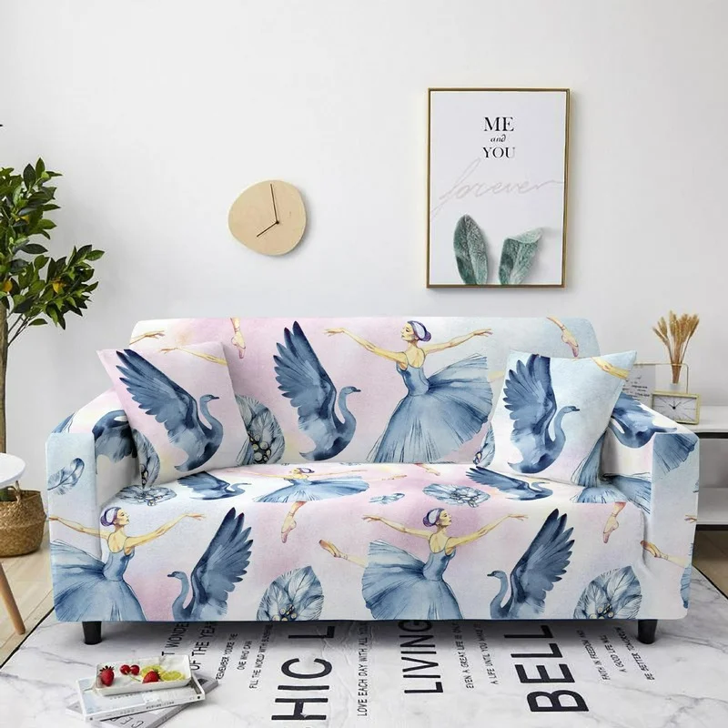 Swan Ballet Print Sofa Cover All-Inclusive Elastic Sofa Chaise Cover Lounge Armchair Slipcover Home Decor Accessories
Swan Ballet Print Sofa Cover All-Inclusive Elastic Sofa Chaise Cover Lounge Armchair Slipcover Home Decor Accessories