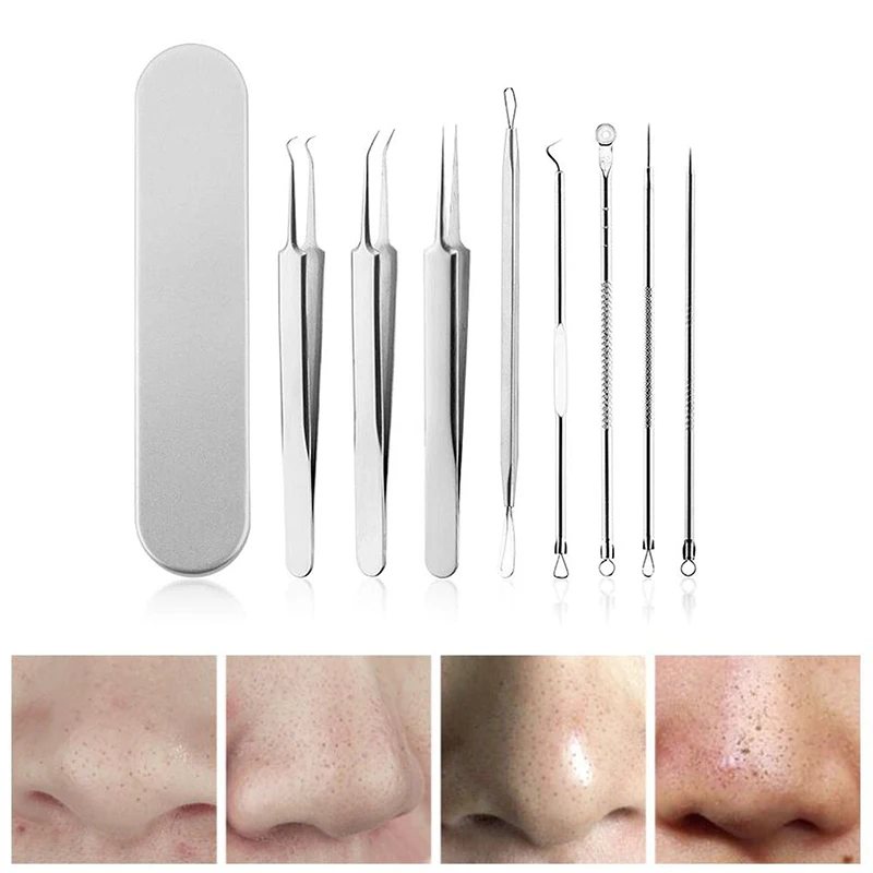 8/4pcs with Box Acne Blackhead Removal Needle Black Spot Cleaner Blackhead Pore Cleaner Deep Cleaner Tool Facial Skin Care Tool
8/4pcs with Box Acne Blackhead Removal Needle Black Spot Cleaner Blackhead Pore Cleaner Deep Cleaner Tool Facial Skin Care Tool