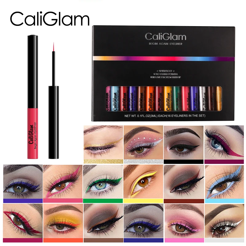 16PCS Color Matte Liquid Eyeliner Quick-drying Long Lasting Non-smudge Waterproof Eye liner Pen Eye Makeup Cosmetics каранд
16PCS Color Matte Liquid Eyeliner Quick-drying Long Lasting Non-smudge Waterproof Eye liner Pen Eye Makeup Cosmetics каранд
