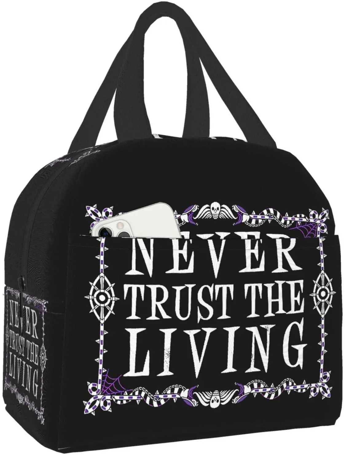 Never Trust The Living Oxford Cloth Waterproof Thick Insulated Bag Work Picnic Bag Large Portable Lunch Box Bento Bag Frozen Bag
Never Trust The Living Oxford Cloth Waterproof Thick Insulated Bag Work Picnic Bag Large Portable Lunch Box Bento Bag Frozen Bag