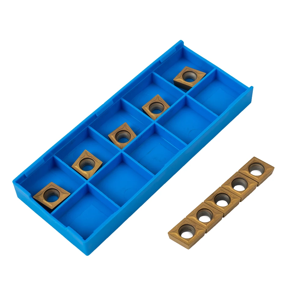US735 Carbide Inserts 10Pcs Blade Replacement Tool Turning CCMT09T304 CCMT32.51 Cutting Metalworking Accessories
US735 Carbide Inserts 10Pcs Blade Replacement Tool Turning CCMT09T304 CCMT32.51 Cutting Metalworking Accessories