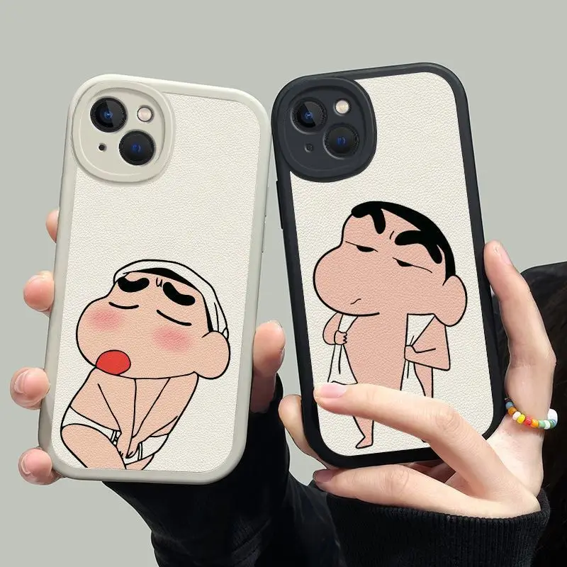 Kawaii Anime Arrogant Crayon Shin-Chan Cute Iphone Case Iphone14/13/12/11Promax Cartoon Protective Cover Girls Gifts Kids Toys
Kawaii Anime Arrogant Crayon Shin-Chan Cute Iphone Case Iphone14/13/12/11Promax Cartoon Protective Cover Girls Gifts Kids Toys