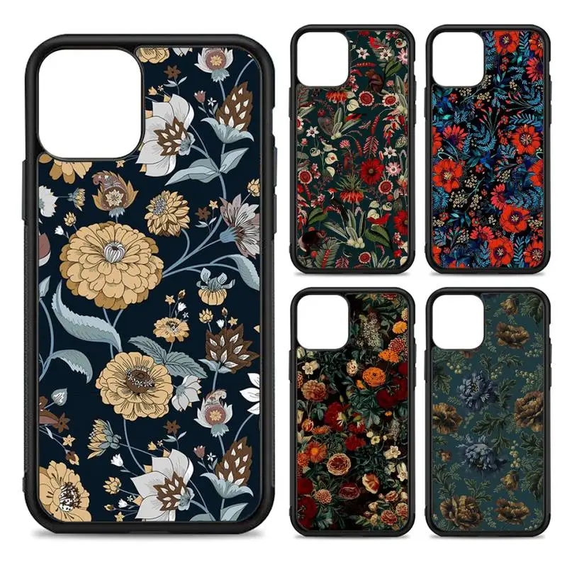 Vintage Flowers Phone Case Silicone PC+TPU Case for iPhone 11 12 13 Pro Max 8 7 6 Plus X SE XR Hard Fundas
Vintage Flowers Phone Case Silicone PC+TPU Case for iPhone 11 12 13 Pro Max 8 7 6 Plus X SE XR Hard Fundas