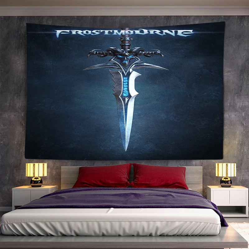 Art Printed Cold Weapon Tapestry Wall Hanging Bohemian Hippie Art Science Fiction TAPIZ Witchcraft Room Home Decor
Art Printed Cold Weapon Tapestry Wall Hanging Bohemian Hippie Art Science Fiction TAPIZ Witchcraft Room Home Decor