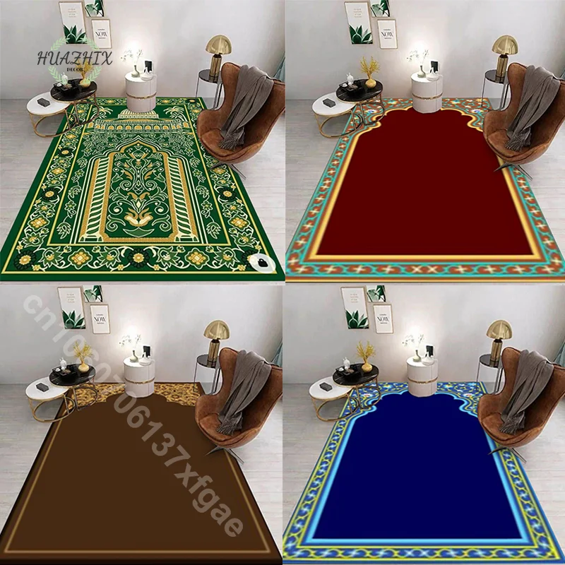 Muslim Prayer Carpet for Portable Kneeling Mat Living Room Retro Decor Relaxation Sofa Area Anti-skid Floor Rugs Home Decoration
Muslim Prayer Carpet for Portable Kneeling Mat Living Room Retro Decor Relaxation Sofa Area Anti-skid Floor Rugs Home Decoration