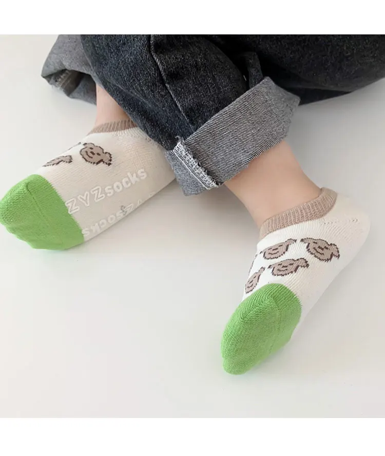 Baby Socks Soft Cotton Cute Cartoon Printing Short Socks Children Spring Indoor Breathable Non Slip Sweat Absorbent Socks New
Baby Socks Soft Cotton Cute Cartoon Printing Short Socks Children Spring Indoor Breathable Non Slip Sweat Absorbent Socks New