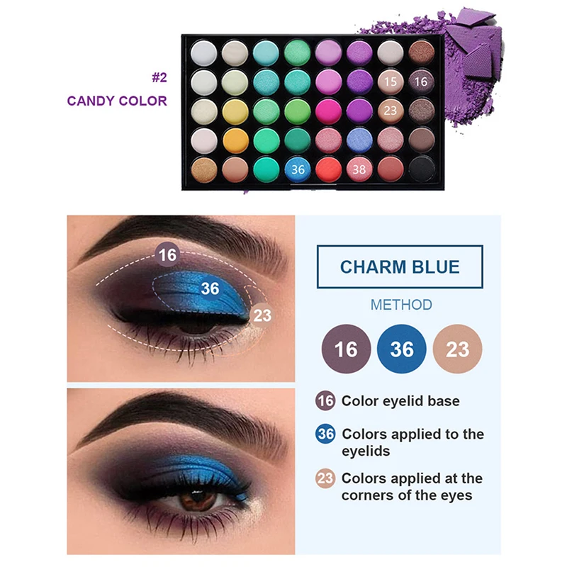 40 Colors Matte Pearlescent Eyeshadow Smoky Makeup Earth Color Flawless Powder Eyeshadow Palette Eye Makeup Tools Womens Makeup
40 Colors Matte Pearlescent Eyeshadow Smoky Makeup Earth Color Flawless Powder Eyeshadow Palette Eye Makeup Tools Womens Makeup