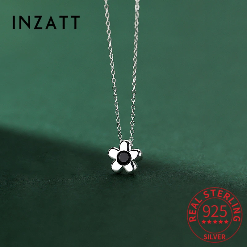 INZATT Real 925 Sterling Silver Zircon Flower Plant Choker Necklace For Fashion Women Classic Fine Jewelry Minimalist Bijoux
INZATT Real 925 Sterling Silver Zircon Flower Plant Choker Necklace For Fashion Women Classic Fine Jewelry Minimalist Bijoux