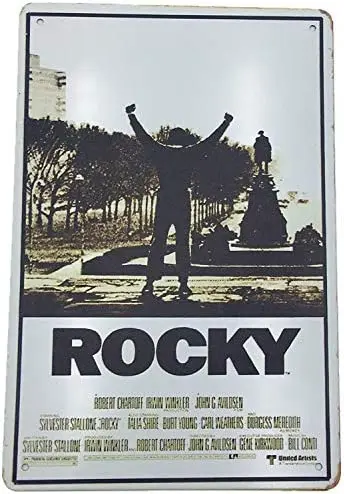 Metal Vintage Tin Sign Decoration Rocky for Home Bar Bar Cinema Bar Bar Funny Vintage Wall Art Sign
Metal Vintage Tin Sign Decoration Rocky for Home Bar Bar Cinema Bar Bar Funny Vintage Wall Art Sign