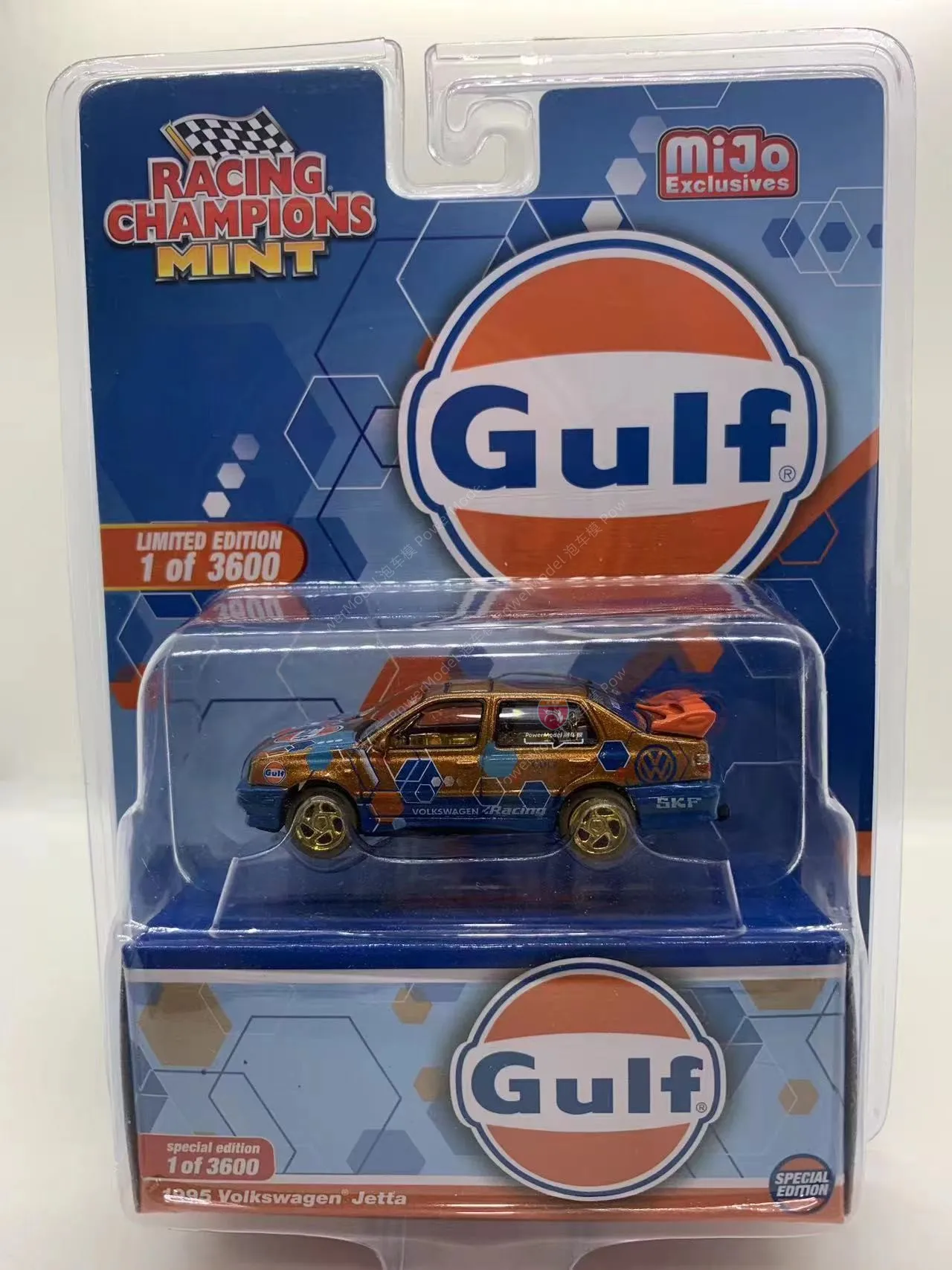 

RC racing champions mint 1:64 1995 jetta gulf limited Collection Metal Die-cast Simulation Model Cars Toys