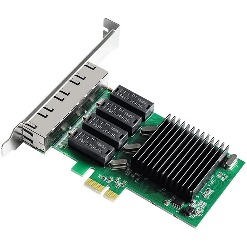 PCI-E 4 Port Gigabit Network Card PCI-E RTL8111H Chip 10/100/1000Mbps RJ45 LAN Adapter Network Controller
PCI-E 4 Port Gigabit Network Card PCI-E RTL8111H Chip 10/100/1000Mbps RJ45 LAN Adapter Network Controller