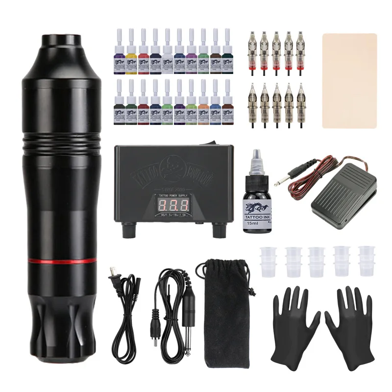 Motor Tattoo Pen Set Tattoo Integrated Machine Motor Tattoo Pen Beginner's Tattoo Machine Wholesale Maquina Para Tatuar Tatuajes
Motor Tattoo Pen Set Tattoo Integrated Machine Motor Tattoo Pen Beginner's Tattoo Machine Wholesale Maquina Para Tatuar Tatuajes