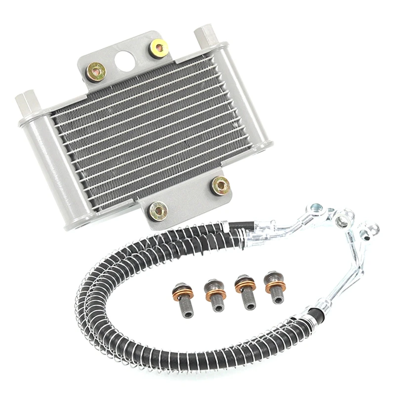 Motorcycle Radiator Engine Oil Cooler Motocross Oil Cooler Dirt Pit Bike For 150-250Cc Husqvarna GY6
Motorcycle Radiator Engine Oil Cooler Motocross Oil Cooler Dirt Pit Bike For 150-250Cc Husqvarna GY6